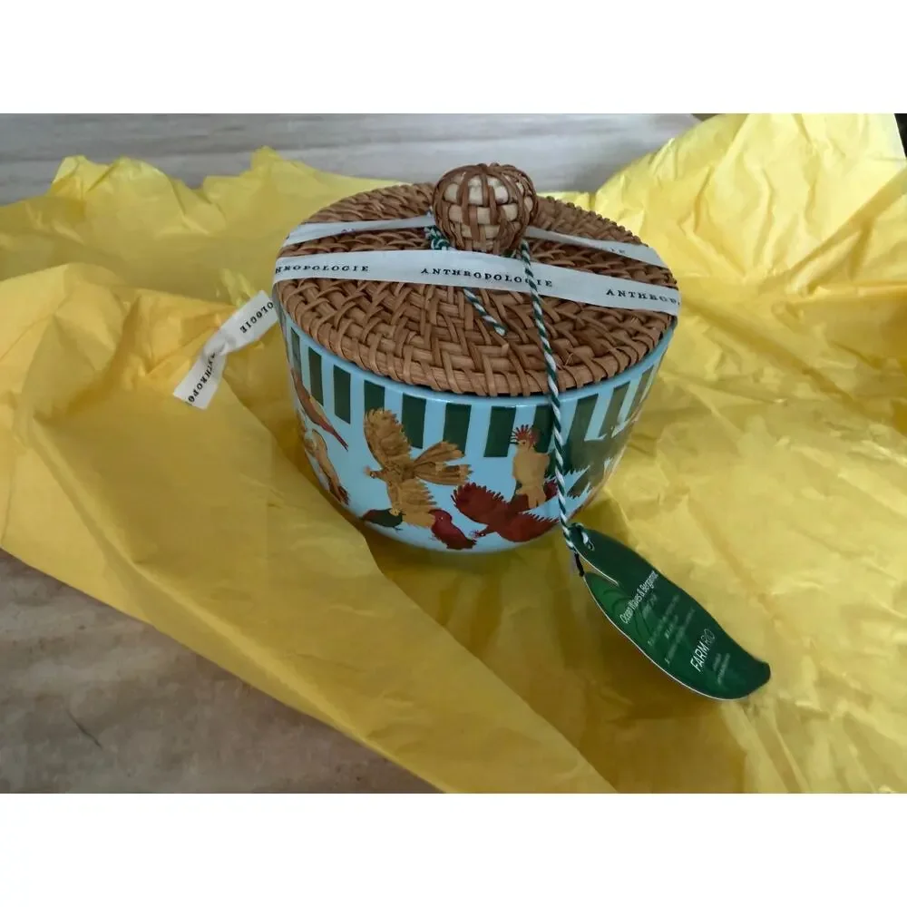 Farm Rio X Anthropologie NEW Candle, Ocean Waves & Bergamont